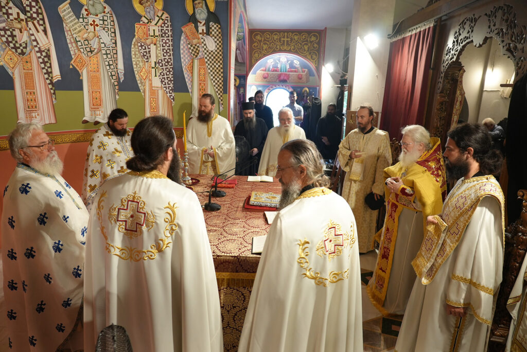 Υποδοχή της Παναγίας Παραμυθίας στο Τρίκορφο Φωκίδας