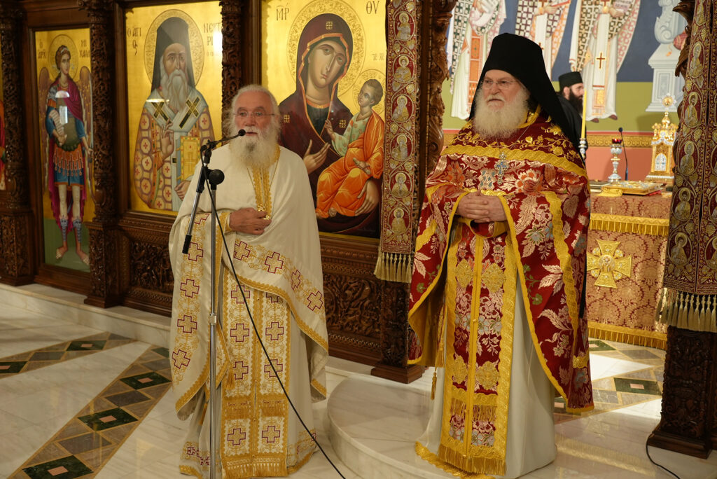 Υποδοχή της Παναγίας Παραμυθίας στο Τρίκορφο Φωκίδας