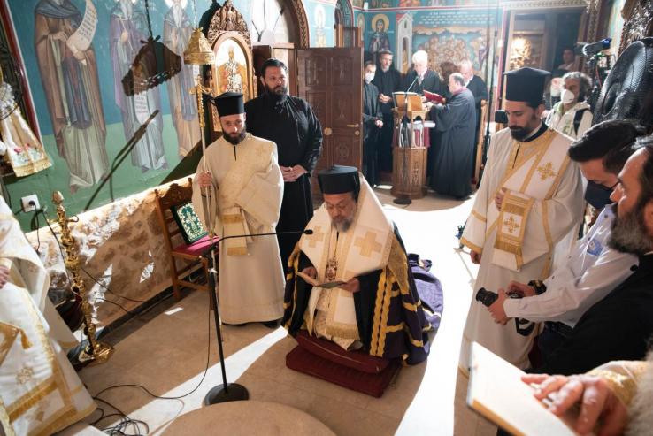 Εγκαίνια καθολικού Ιεράς Μονής Αγίου Παντελεήμονος Πετρουπόλεως