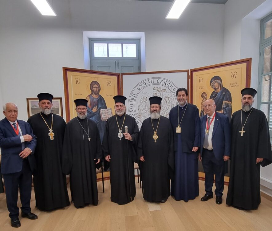 Επίσκεψη του Αρχιεπισκόπου Θυατείρων και Μεγάλης Βρετανίας στη Θεολογική Σχολή Εκκλησίας Κύπρου
