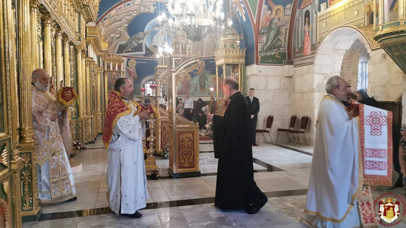 Η Αποτομή της ιεράς κεφαλής του Τιμίου Προδρόμου στα Ιεροσόλυμα