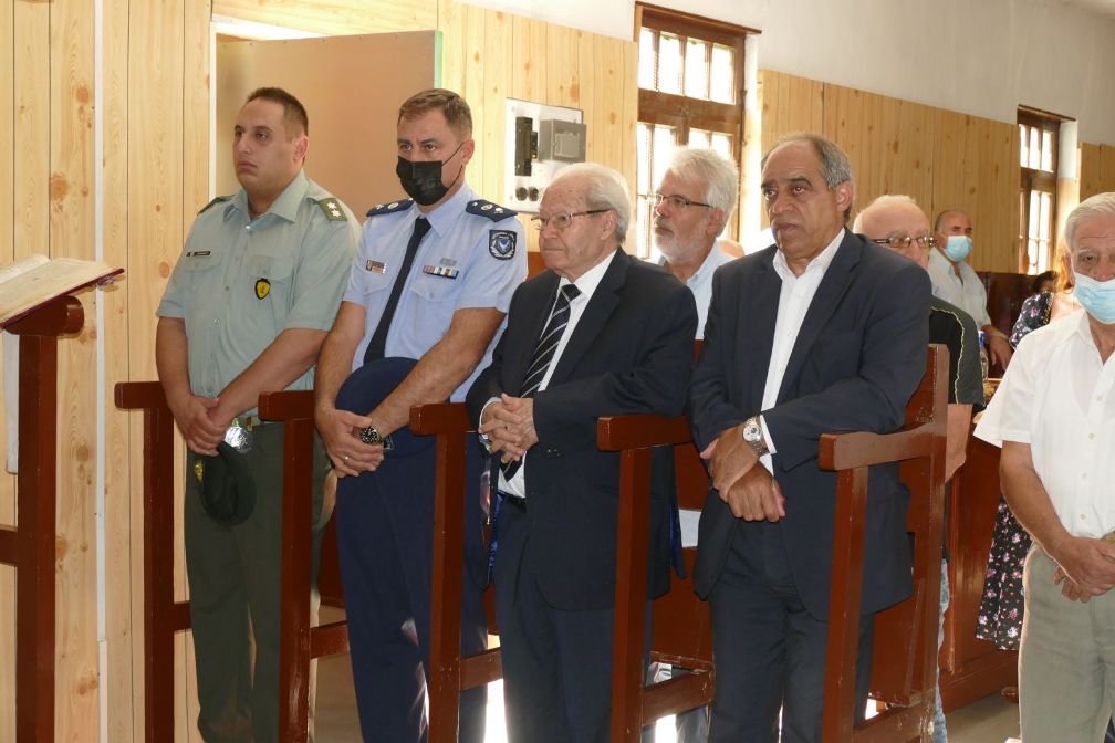 Ο Μητροπολίτης Λεμεσού λειτούργησε στον Πάνω Αμίαντο