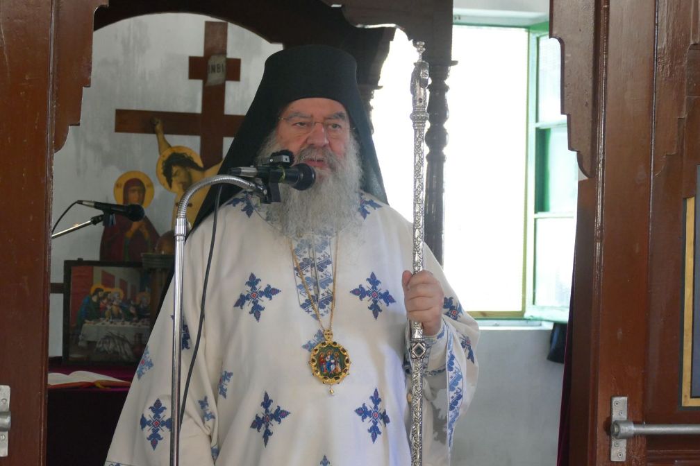 Ο Μητροπολίτης Λεμεσού λειτούργησε στον Πάνω Αμίαντο