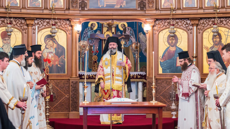 First Hiearchical Divine Liturgy Presided by His Eminence Archbishop Makarios