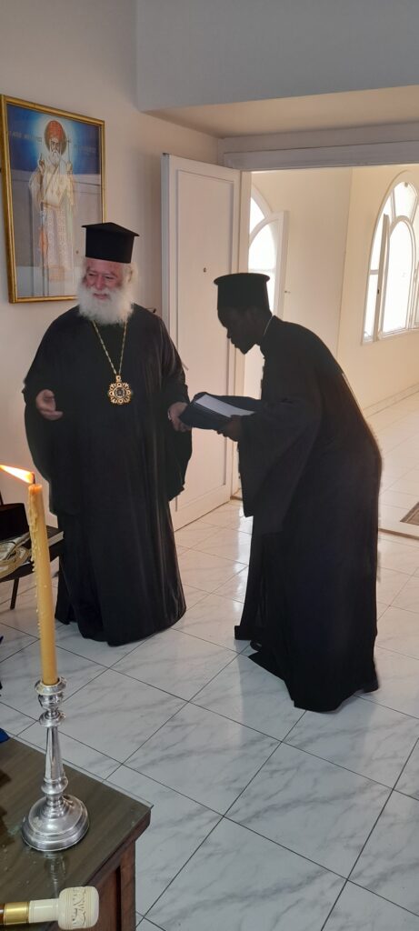 Αγιασμός ενάρξεως μαθημάτων στην Πατριαρχική Σχολή «Άγιος Αθανάσιος»
