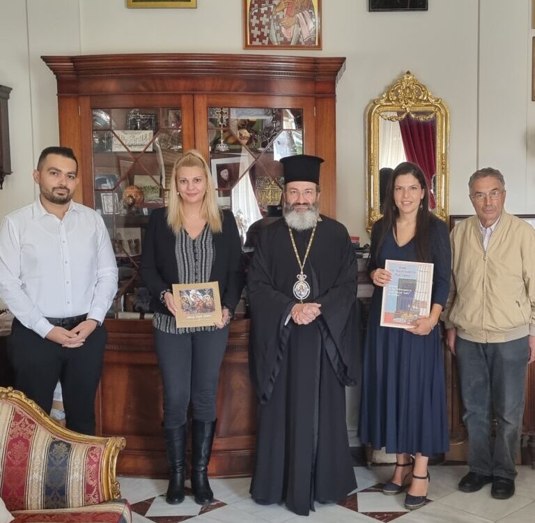 Επίσκεψη αντιπροσωπείας του ΤΕΠΑΚ στο Συνοδικό Γραφείο Προσκυνηματικών Περιηγήσεων της Εκκλησίας Κύπρου