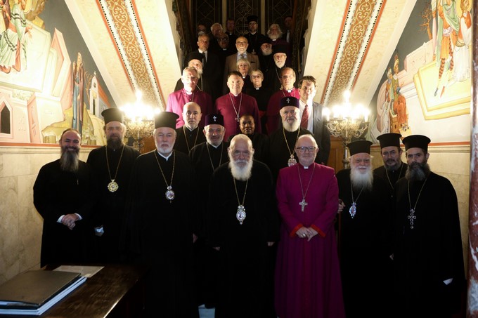 Η Διεθνή Επιτροπή Θεολογικού Διαλόγου Ορθοδόξων-Αγγλικανών στον Αρχιεπίσκοπο Ιερώνυμο