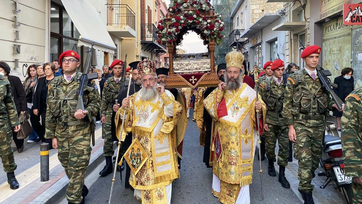 Λαμπρά εορτάστηκε η Ιερά Μνήμη των Ρεθυμνιωτών Μαρτύρων στη Κρήτη