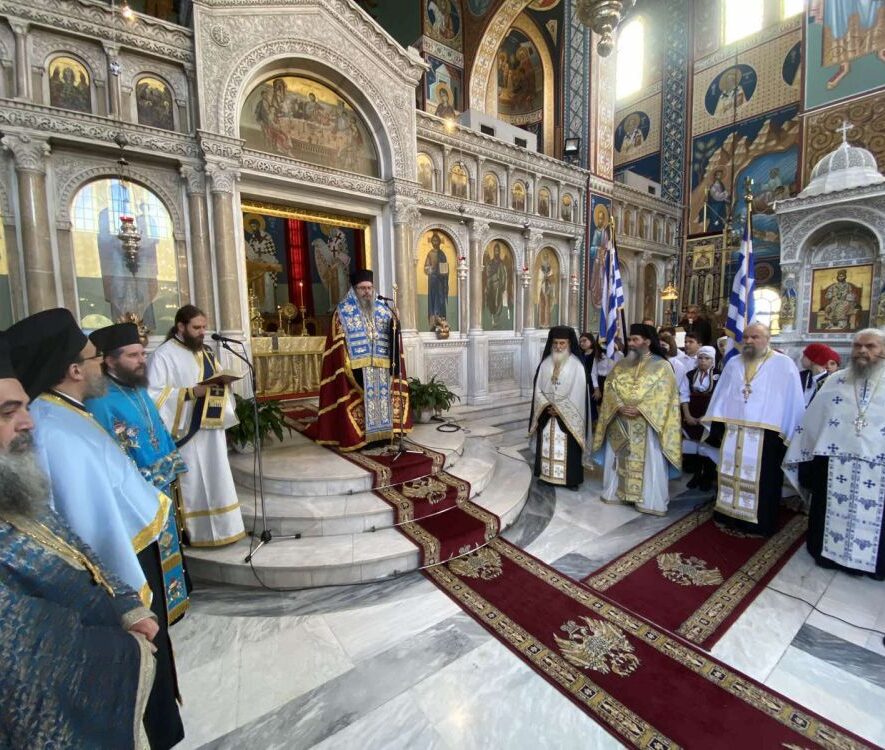 Λαμπρός ο Εορτασμός της Εθνικής Εορτής της 28ης Οκτωβρίου στη Λάρισα