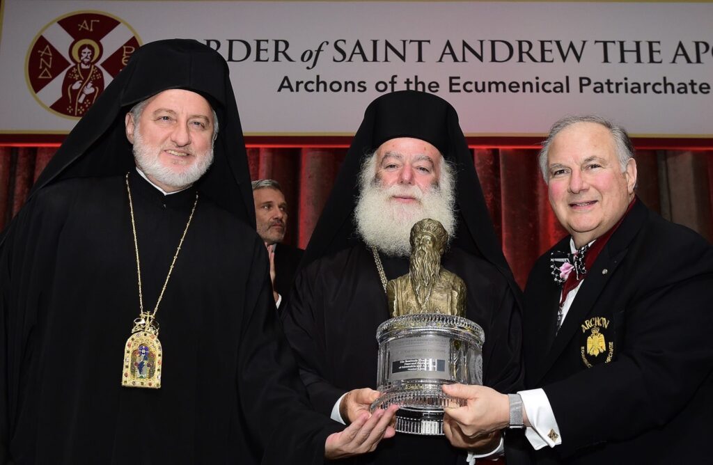 Με το βραβείο Ανθρωπίνων Δικαιωμάτων «Αθηναγόρας» τίμησαν τον Πατριάρχη Αλεξανδρείας στην Νέα Υόρκη 