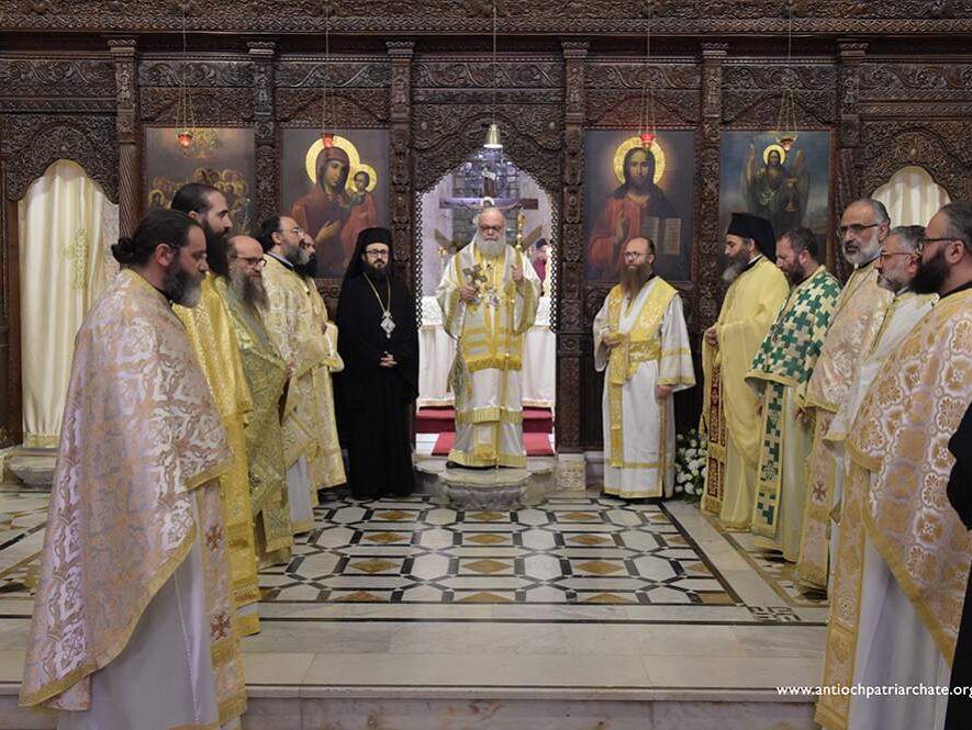 Πατριαρχική Θεία Λειτουργία στην Ιερά Μονή της Παναγίας του Μπαλαμάντ