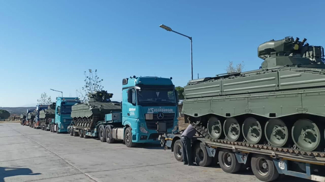 Στην Ελλάδα τα πρώτα έξι Τεθωρακισμένα οχήματα μάχης Marder 1A3