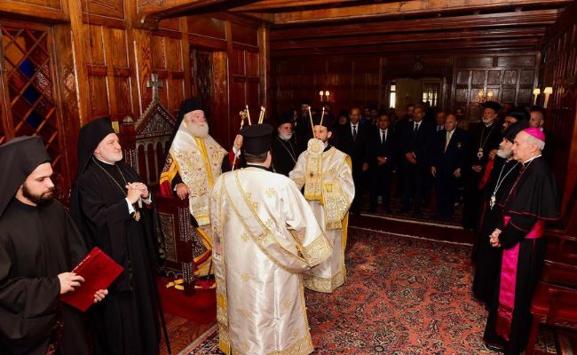 Στις Ηνωμένες Πολιτείες της Αμερικής βρίσκεται ο Πατριάρχης Αλεξανδρείας - Επισκέφθηκε τα γραφεία της Ι.Α.Α.
