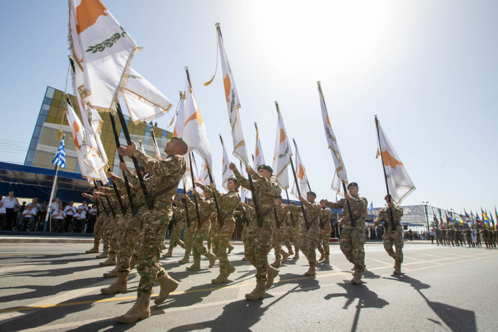 Στρατιωτική Παρέλαση για την 62η Επέτειο της Ανεξαρτησίας της Κυπριακής Δημοκρατίας