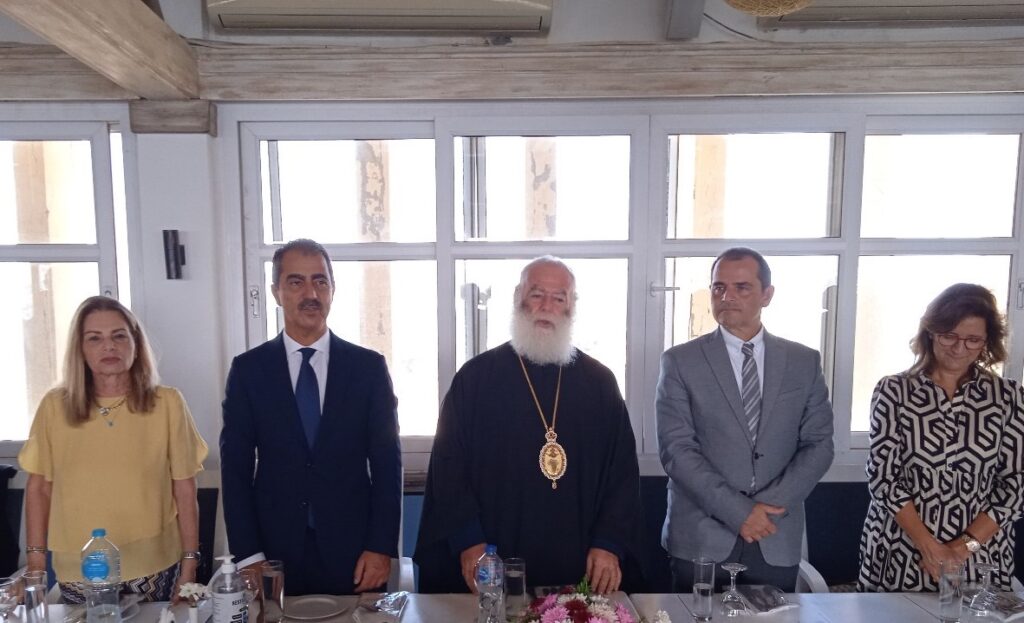 Τον Πρόεδρο της Κοινότητας Νεοχωρίου Κωνσταντινουπόλεως, Παντελεήμονα Βίγκα δέχθηκε ο Πατριάρχης Θεόδωρος