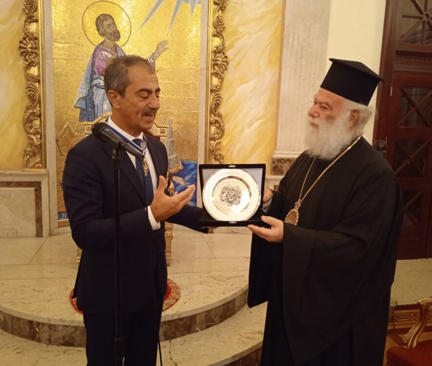 Τον Πρόεδρο και μέλη της Κοινότητας Νεοχωρίου Κωνσταντινουπόλεως, δέχθηκε ο Πατριάρχης Θεόδωρος