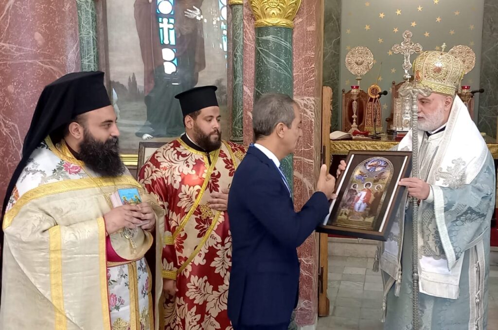 Τον Πρόεδρο της Κοινότητας Νεοχωρίου Κωνσταντινουπόλεως, Παντελεήμονα Βίγκα δέχθηκε ο Πατριάρχης Θεόδωρος
