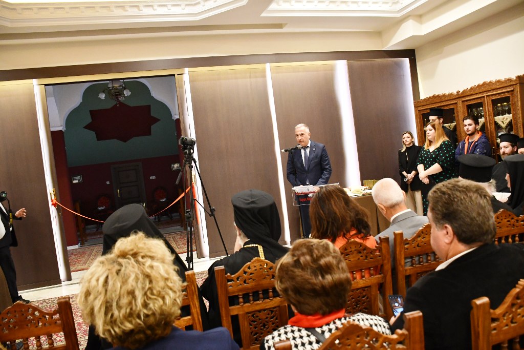 γκαίνια του Εκκλησιαστικού Μουσείου Προσφυγικού Ελληνισμού στον Ι.Ν. Αγ. Μαρίνης