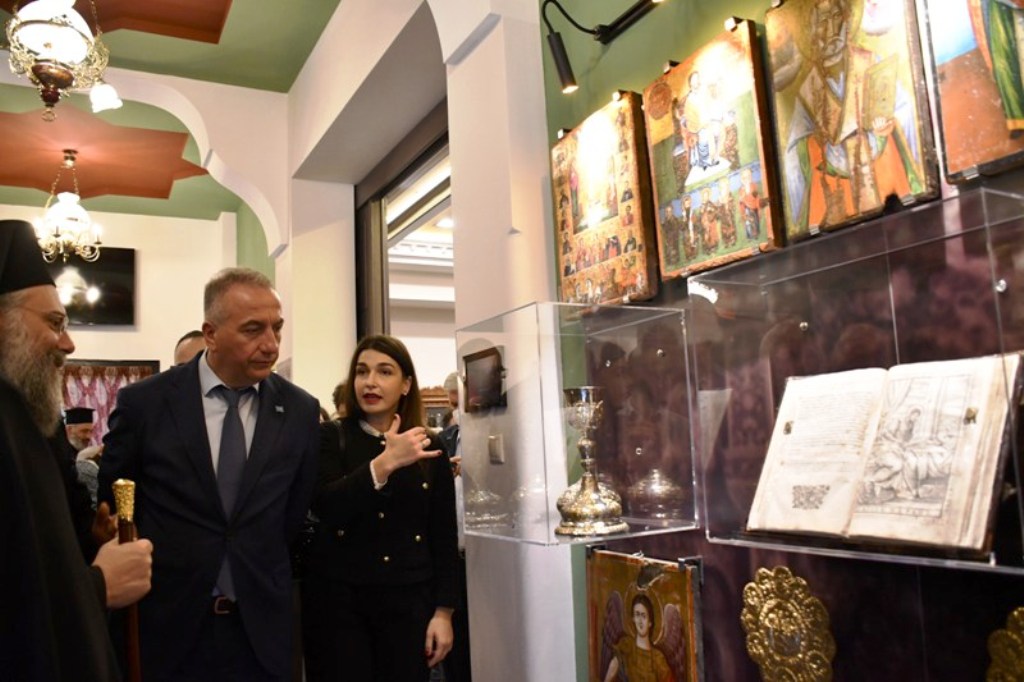 γκαίνια του Εκκλησιαστικού Μουσείου Προσφυγικού Ελληνισμού στον Ι.Ν. Αγ. Μαρίνης