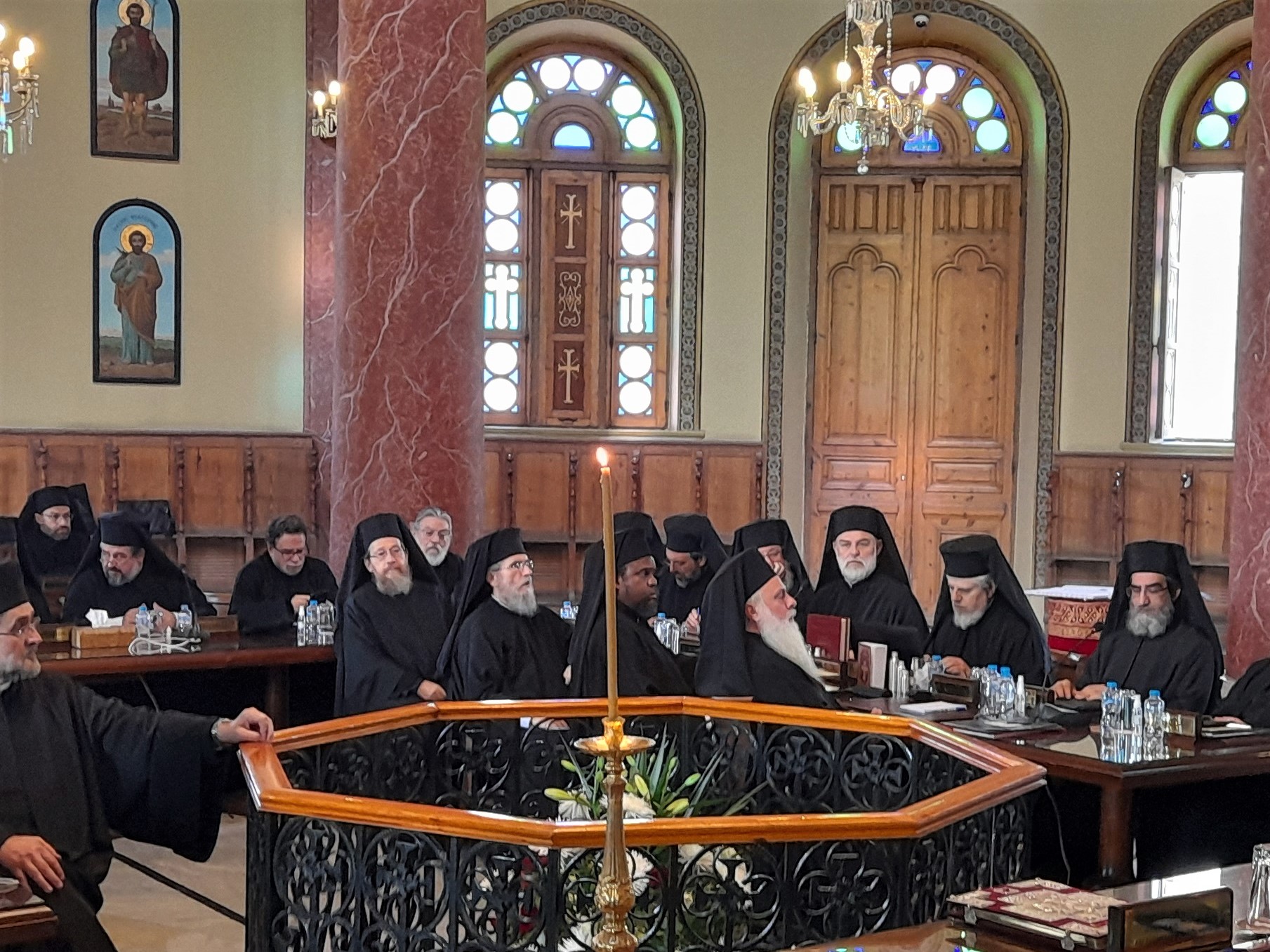 2η ημέρα εργασιών Ιεράς Συνόδου του Πατριαρχείου Αλεξανδρείας
