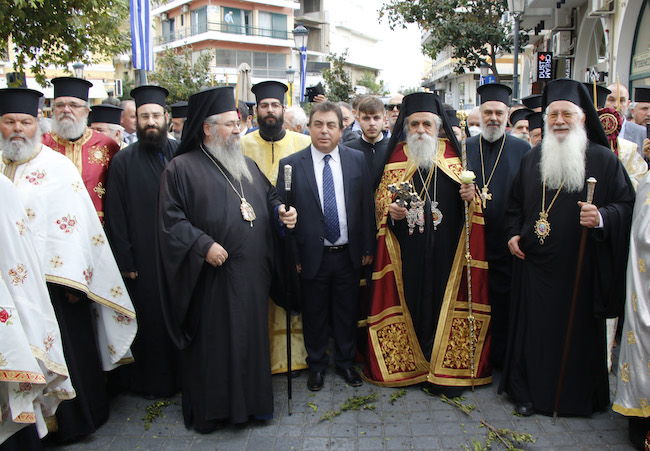H ενθρόνιση του Μητροπολίτη Ηλείας και Ωλένης Αθανασίου