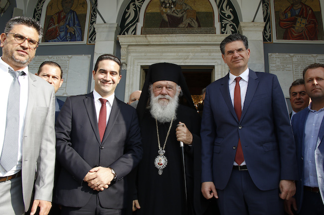 H ενθρόνιση του Μητροπολίτη Ηλείας και Ωλένης Αθανασίου