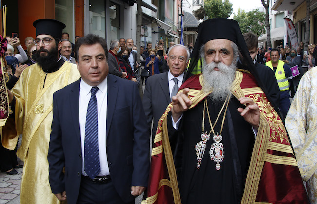 H ενθρόνιση του Μητροπολίτη Ηλείας και Ωλένης Αθανασίου
