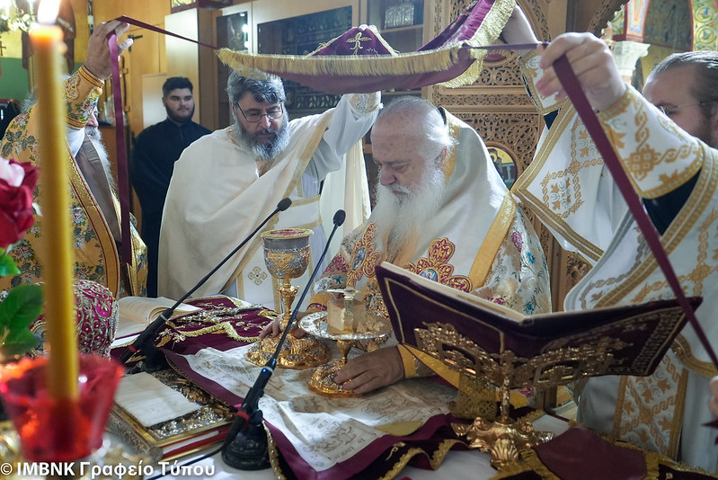 Xειροτονία πρεσβυτέρου στην Ιερά Μονή Αγίας Κυριακής Λουτρού