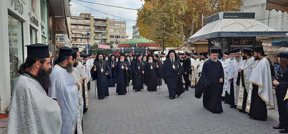 Ενθρονίστηκε ο νέος Μητροπολίτης Δράμας Δωρόθεος 