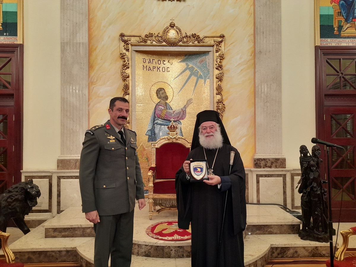 Επίσκεψη πληρωμάτων Ελληνικών Πλοίων του ΠΝ στον Πατριάρχη Θεόδωρο
