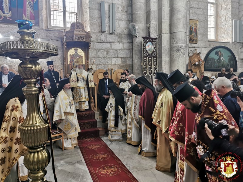 Η εορτή της Μετακομιδής των Ιερών Λειψάνων του Αγ. Γεωργίου στη Λύδδα