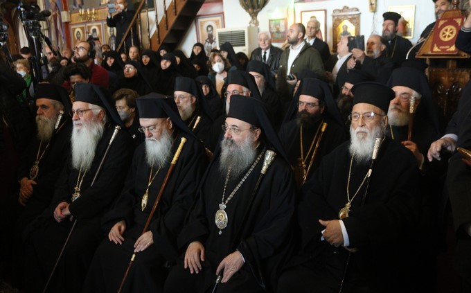 Η Ενθρόνιση του Μητροπολίτη Γόρτυνος και Μεγαλοπόλεως Νικηφόρου