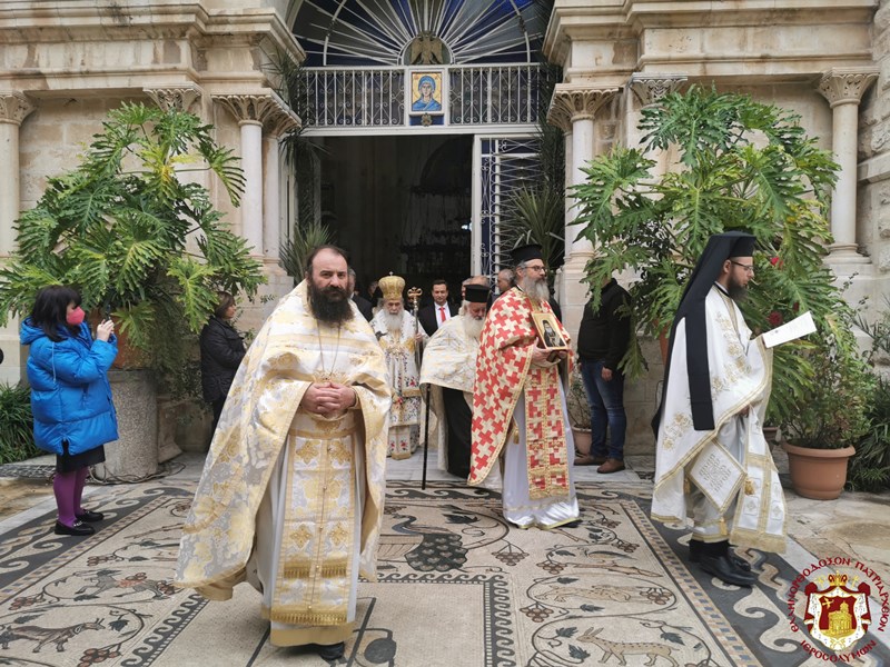 Η εορτή του Αγίου Ιερομάρτυρα Φιλούμενου στα Ιεροσόλυμα 