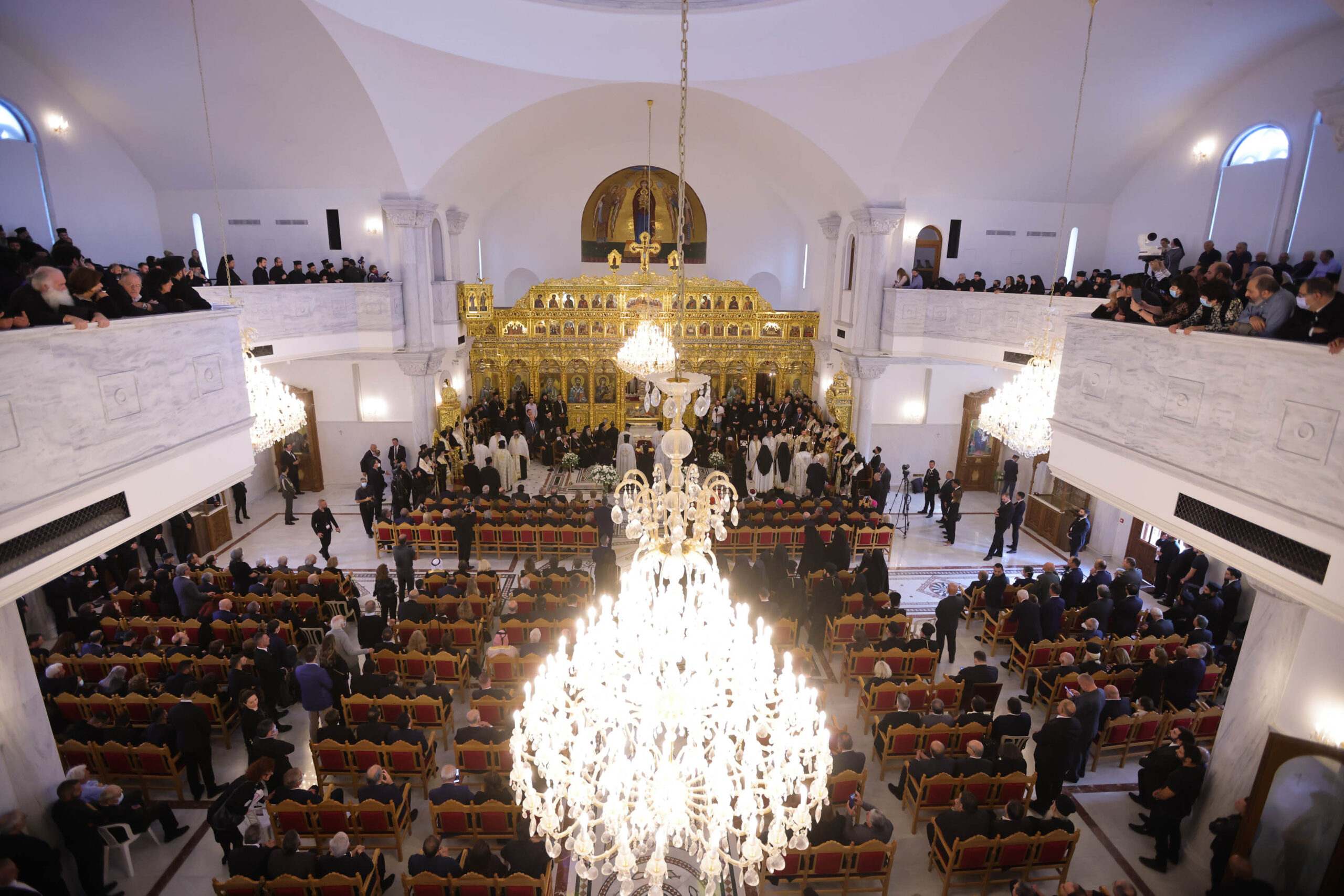 Η Εξόδιος Ακολουθία και η ταφή του Αρχιεπισκόπου Κύπρου Χρυσοστόμου