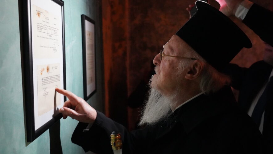 Ο Οικουμενικός Πατριάρχης στα εγκαίνια έκθεσης για την Ίμβρο
