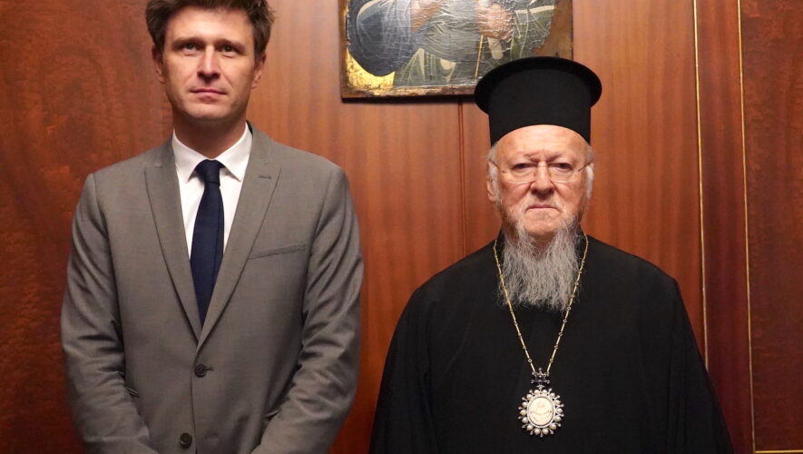 Ο Πρόξενος του Βελγίου στην Πόλη Tim Van Anderlecht επισκέφθηκε το Οικουμενικό Πατριαρχείο