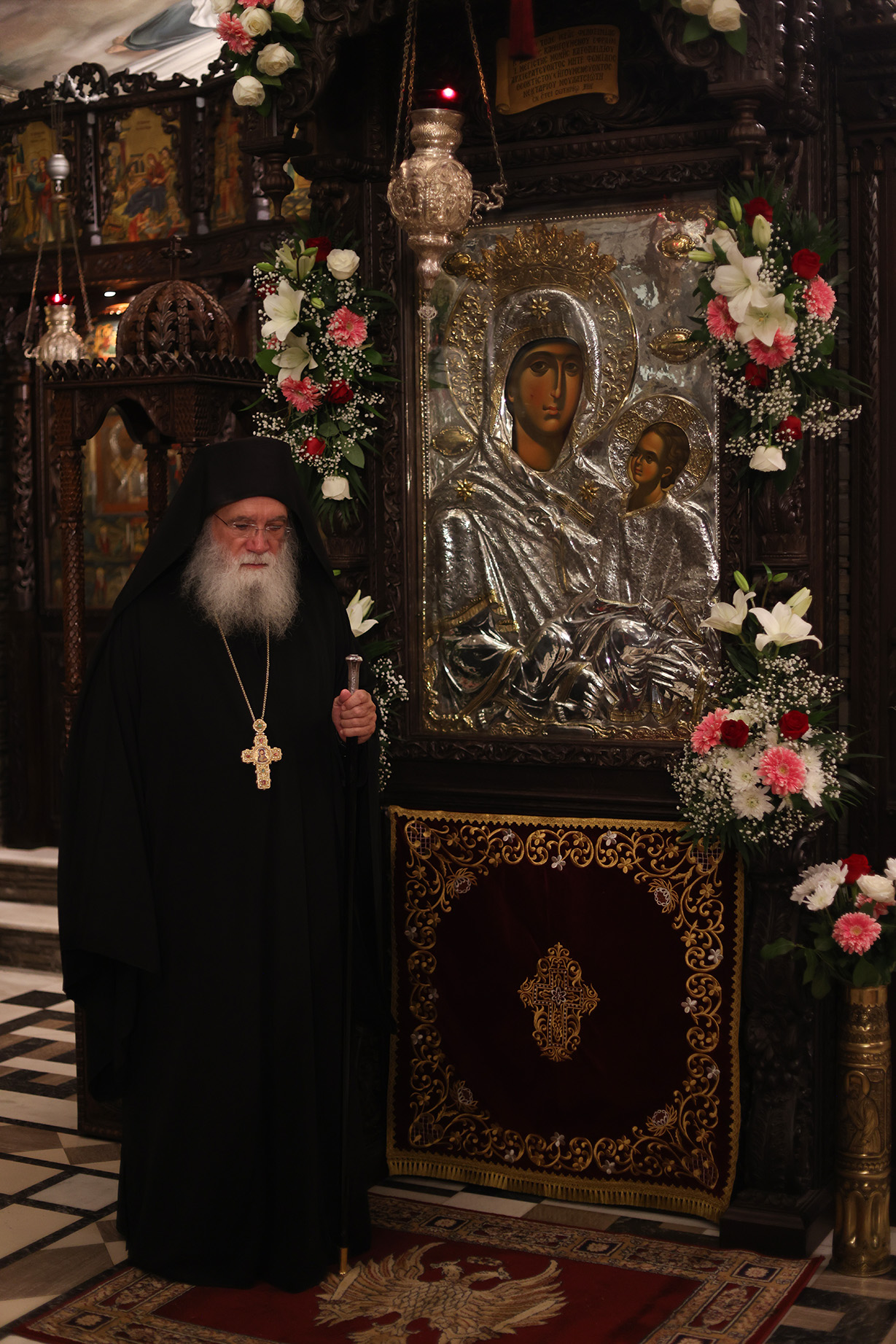Πανηγυρικά εορτάστηκε η Παναγία Εσφαγμένη στο Τρίκορφο Φωκίδος.