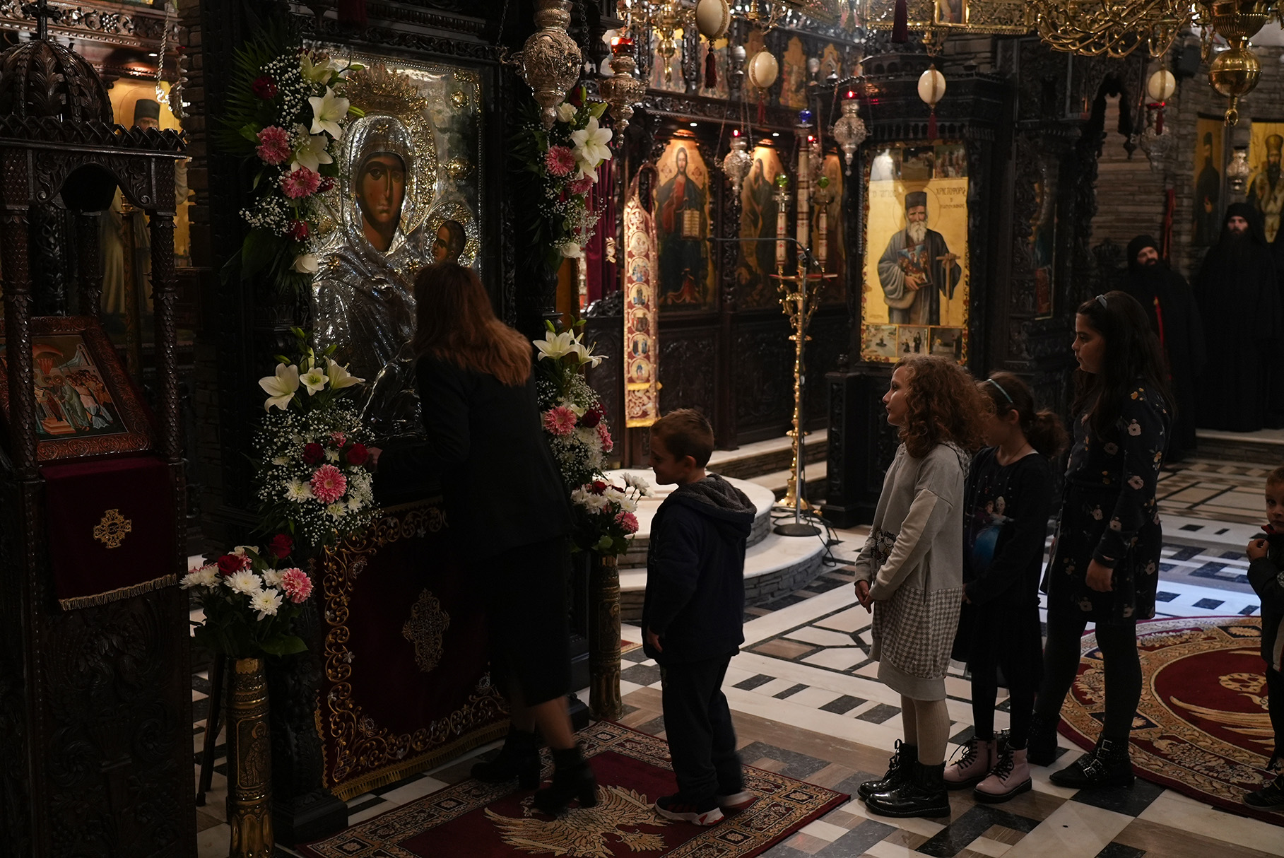 Πανηγυρικά εορτάστηκε η Παναγία Εσφαγμένη στο Τρίκορφο Φωκίδος.