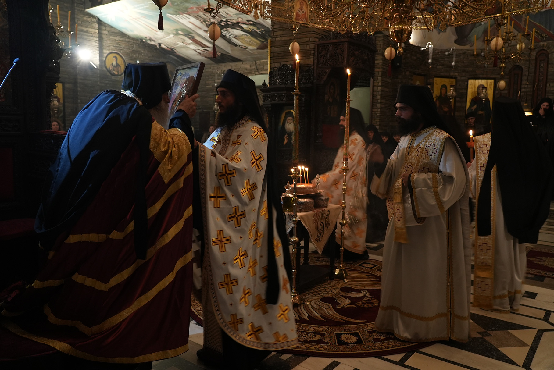 Πανηγυρικά εορτάστηκε η Παναγία Εσφαγμένη στο Τρίκορφο Φωκίδος.