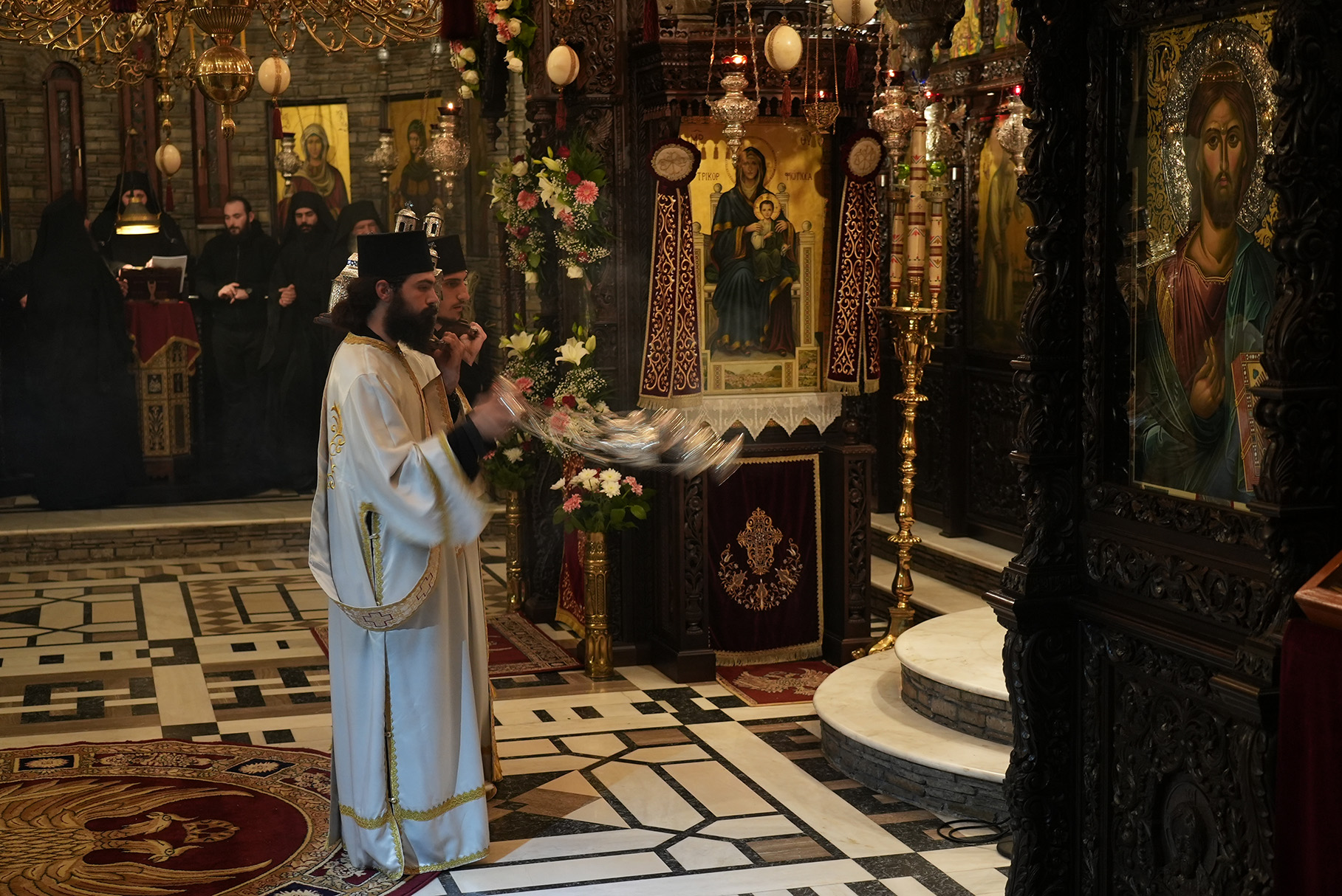 Πανηγυρικά εορτάστηκε η Παναγία Εσφαγμένη στο Τρίκορφο Φωκίδος.