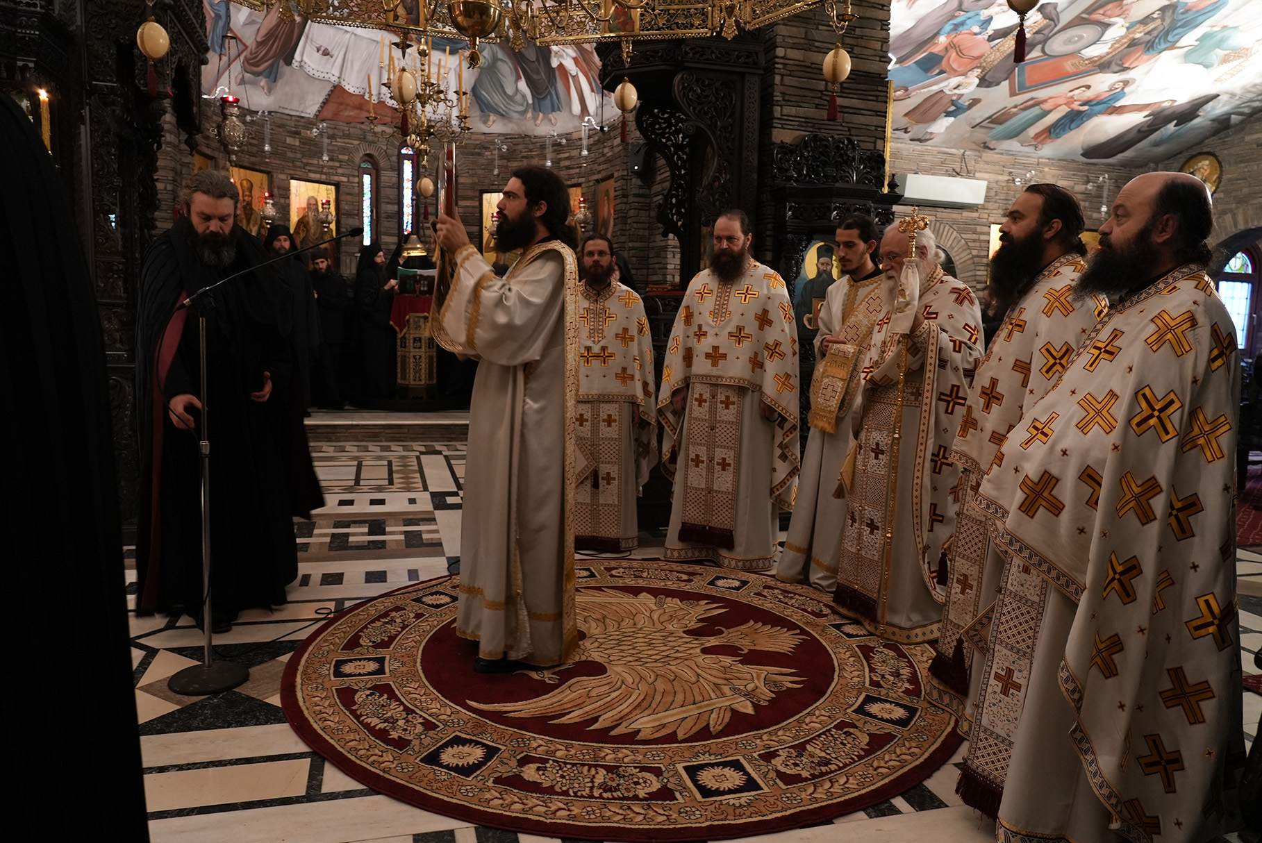 Πανηγυρικά εορτάστηκε η Παναγία Εσφαγμένη στο Τρίκορφο Φωκίδος.