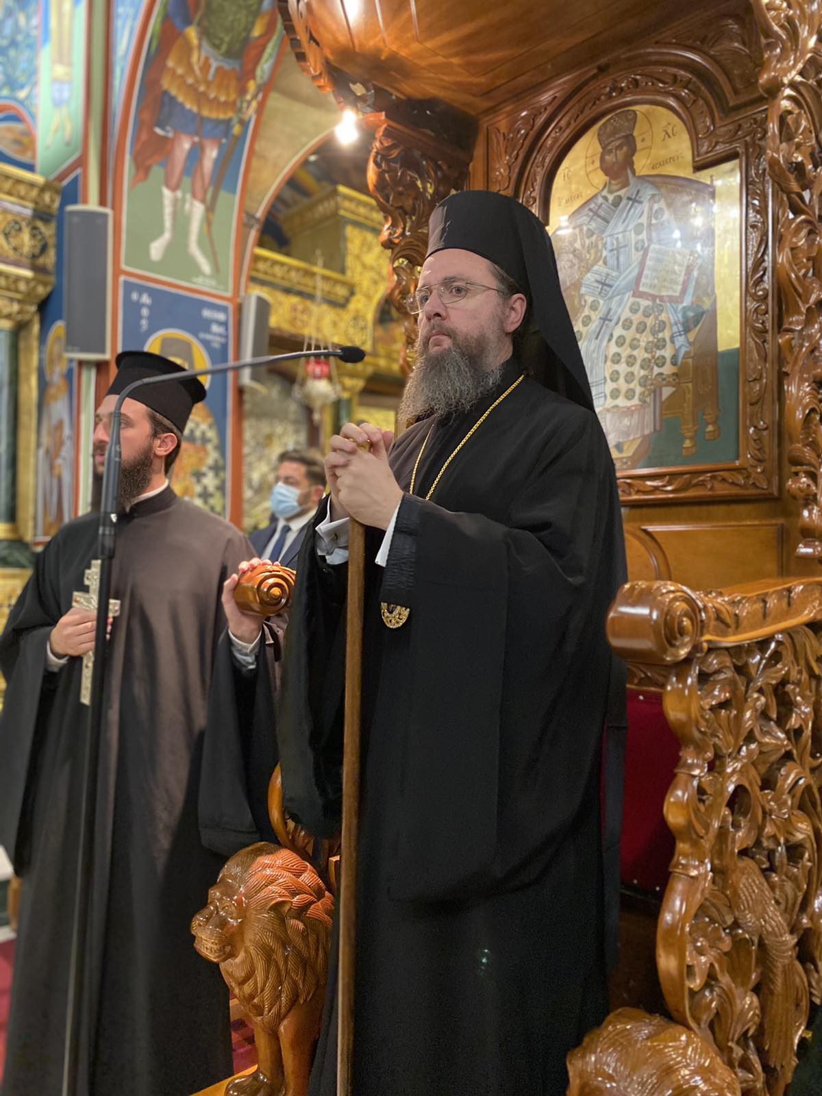 Πολυαρχιερατικός Εσπερινός Αγίου Γεωργίου Νεαπολίτου, Πολιούχου της Ι.Μ. Νέας Ιωνίας παρουσία του Αρχιεπισκόπου Αθηνών