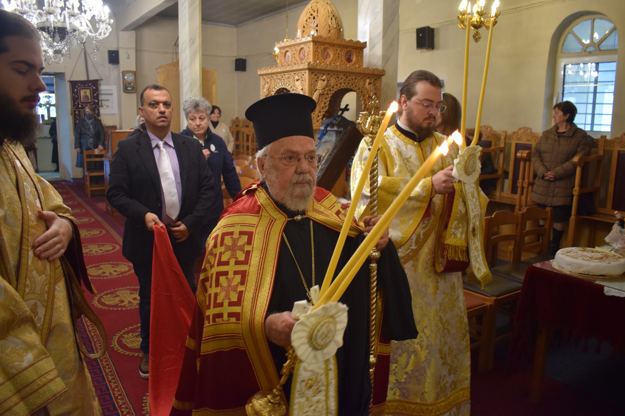 Τρισάγιο στον Αρχιεπίσκοπο Κύπρου Χρυσόστομο τέλεσε ο Μητροπολίτης Βρυούλων Παντελεήμονας