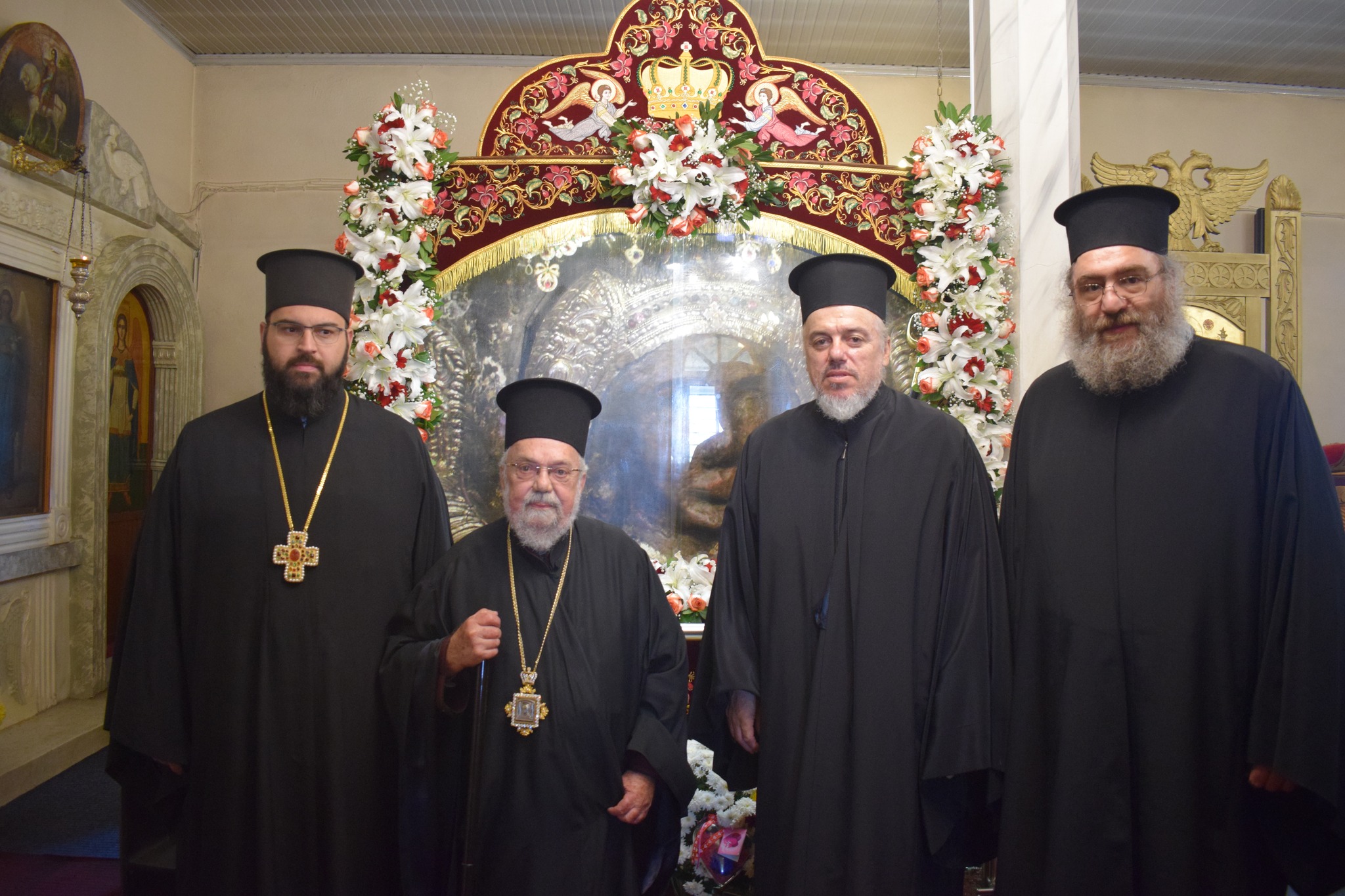 Τρισάγιο στον Αρχιεπίσκοπο Κύπρου Χρυσόστομο τέλεσε ο Μητροπολίτης Βρυούλων Παντελεήμονας