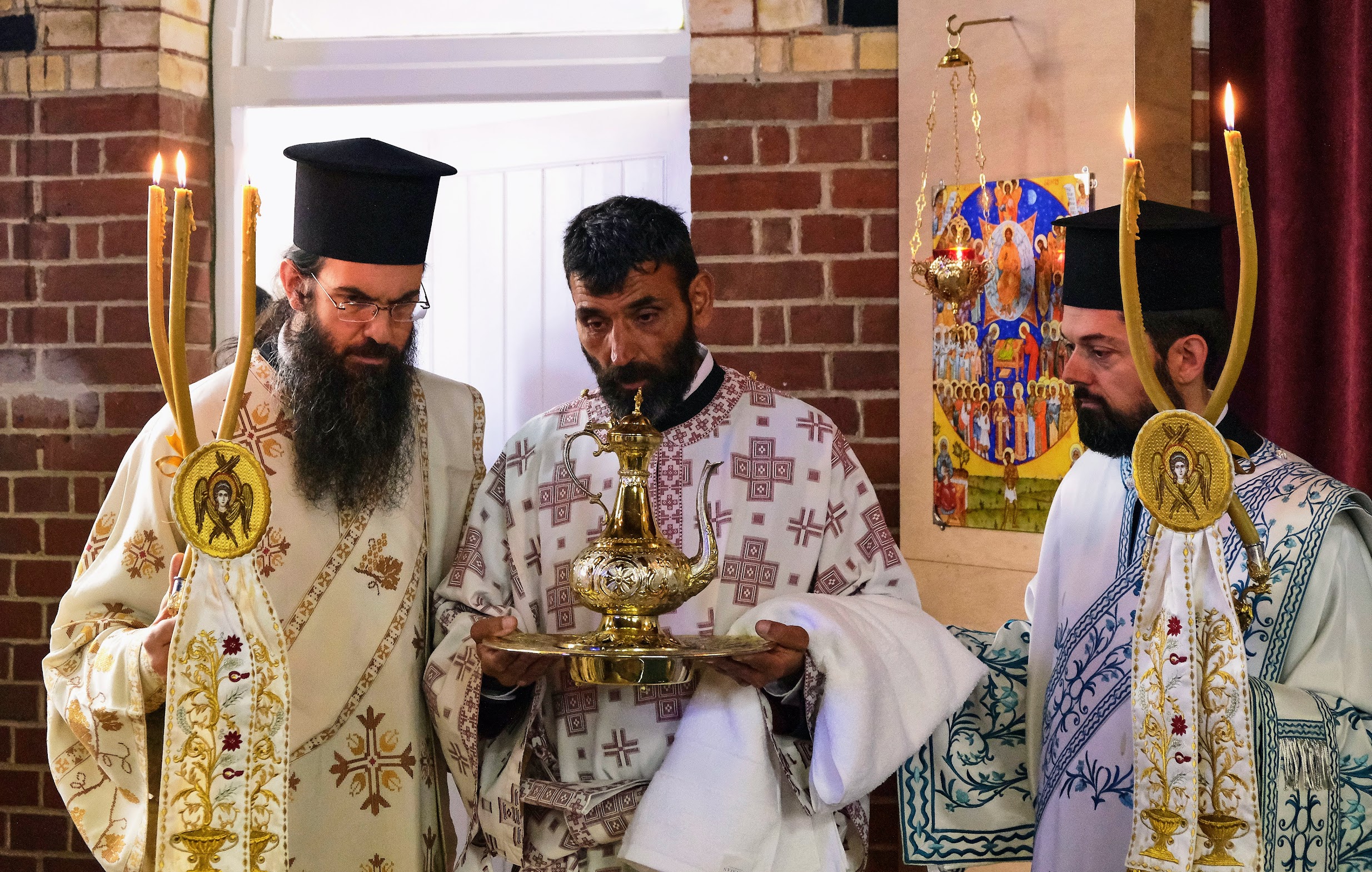 Χειροτονία Διακόνου Πέτρου Γεωργιάδη από τον Αρχιεπίσκοπο Αυστραλίας