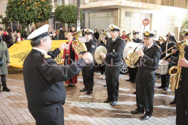 Μεθέορτος Εσπερινός & Ιερά Λιτάνευση της προστάτιδας του Πυροβολικού, Αγίας Βαρβάρας στη Δάφνη