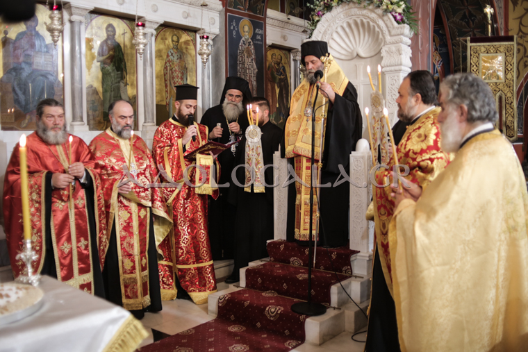 Μεθέορτος Εσπερινός & Ιερά Λιτάνευση της προστάτιδας του Πυροβολικού, Αγίας Βαρβάρας στη Δάφνη