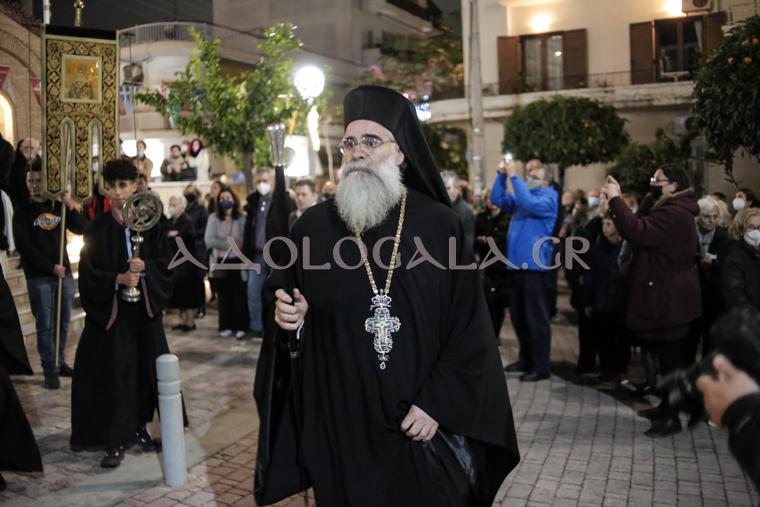 Μεθέορτος Εσπερινός & Ιερά Λιτάνευση της προστάτιδας του Πυροβολικού, Αγίας Βαρβάρας στη Δάφνη