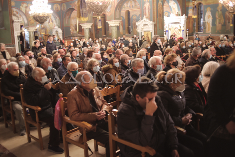 Λαμπρός πανηγυρικός εσπερινός του Αγίου Νικολάου στην Καλλιθέα