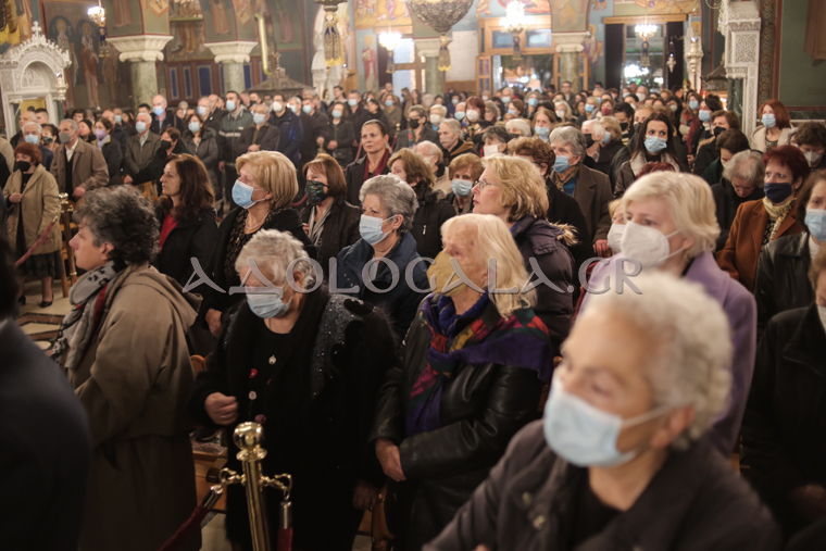Λαμπρός πανηγυρικός εσπερινός του Αγίου Νικολάου στην Καλλιθέα